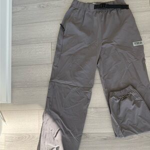 TNA Light Brown Elastic Waist Pants